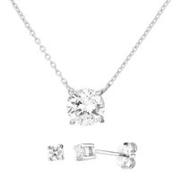PARURE MONPLAISIR Coffret Argent 925°Femme PARURE MONPLAISIR Coffret Argent 925°Femme