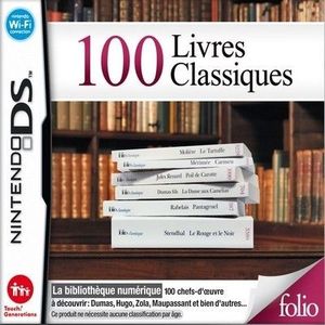 DS 100 LIVRES CLASSIQUES / JEU CONSOLE NINTENDO DS