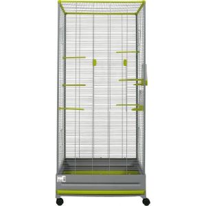 NICHOIR - VOLIÈRE Volière Carla verte grise zolux 151x66x54cm cage NICHOIR - VOLIÈRE Volière Carla verte grise zolux 151x66x54cm cage