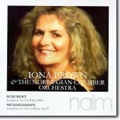 <b>Lona Brown</b> - Schubert: Symphony No. 5; Mendelssohn: Symphony No. 4 Italian - lona-brown-schubert-symphony-no-5-mendelssohn