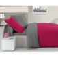 PARURE DE COUETTE CASATXU Parure Housse 220x240cm + 2 Taies FUSCHIA/