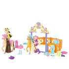 POUPEE-POUPON Le ranch de Polly Pocket - 2 poupées 2 chevaux