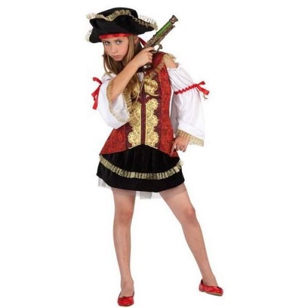 Déguisement Pirate fille taille 3 4 ans Achat / Vente déguisement