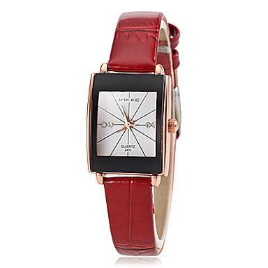 Montre Fine Et élégante Montre Femme Cadran Carré Cuir Quartz