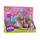 POUPEE-POUPON Le ranch de Polly Pocket - 2 poupées 2 chevaux