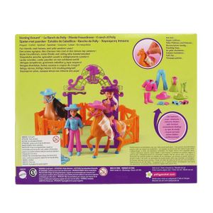 Le ranch de Polly Pocket - 2 poupées 2 chevaux