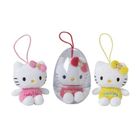 PELUCHE Mini Peluche Œuf Rouge - Hello Kitty