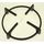 GRILLE FONTE SUPPORT CASSEROLE GRAND BRULEUR POUR