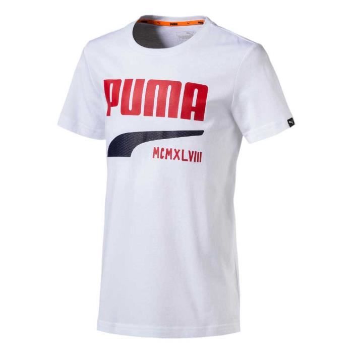 puma bmw t shirt enfant jaune