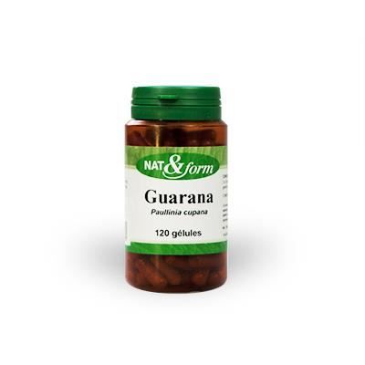 GUARANA 120 gélules végétales - Nat et Form - … - Achat GUARANA 120 gélules végétales - Nat et Form - … - Achat
