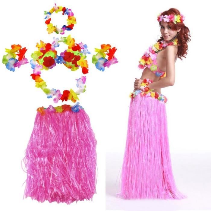 guirlandes de fleurs hawaïenne Tropical Night Party Fancy Dress Hula
