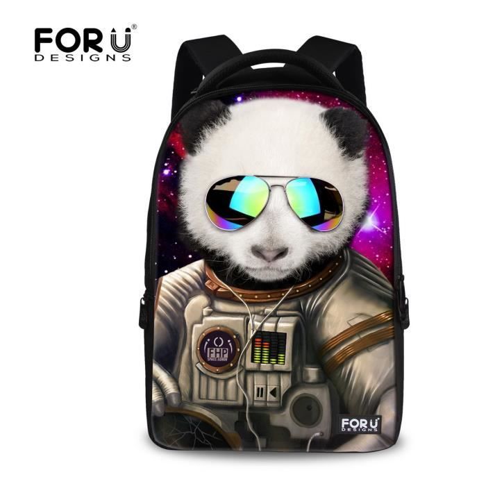 3D,animal impression panda ,costume pour ordinateur portable 17 pouces