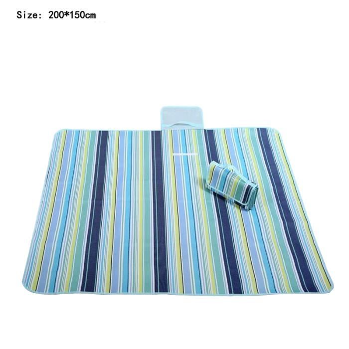 Couverture De Pique-Nique 200x200cm, Tapis De Pique-Nique Imperméable