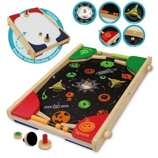 I'M TOY Super Shooter Jeu bois de Flipper + Hockey Achat / Vente