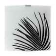 APPLIQUE  MODERNITE PALMA Applique blanc/noir