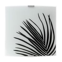APPLIQUE  MODERNITE PALMA Applique blanc/noir