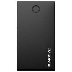 X-Moove Powergo Mini Duo Batterie externe pour Smartphone/Tablette 4000 mAh Noir