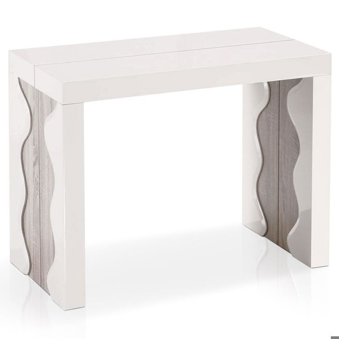 Console extensible en table de repas L160cm 8 convives Elau