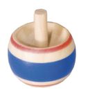 TOUPIE 2 Mini Toupies tradtionnelles en bois