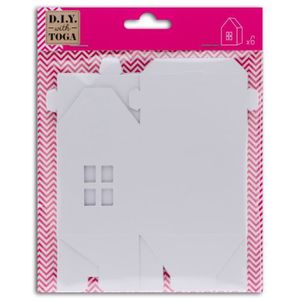 D.I.Y with Toga 6 maisonnettes blanches ? décorer
