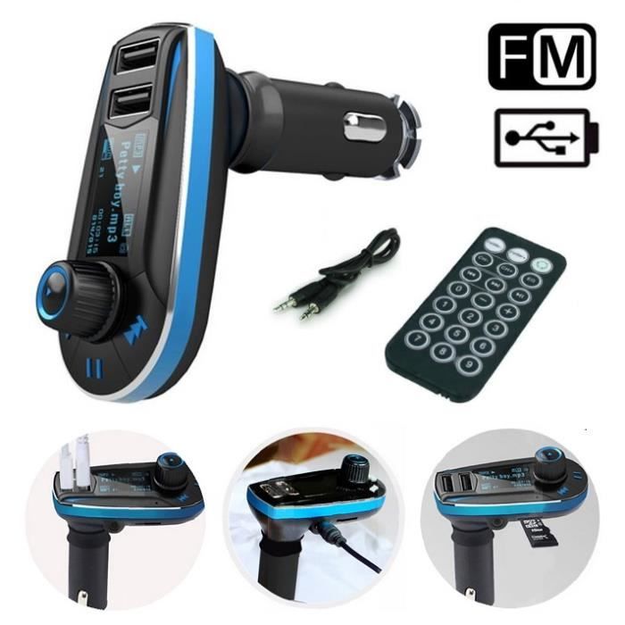 Modul Decodor Mp3 Citire Usb Sd Transmetteur FM MP3 Allume-cigare Double USB - Achat / Vente