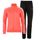 Jogging Noir et Rouge Femme Adidas 3 Bandes