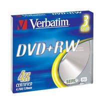 CD - DVD - BLU-RAY VIERGE POUR PC Verbatim DVD+RW 4x