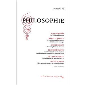 SCIENCES HUMAINES Revue philosophie t.71 SCIENCES HUMAINES Revue philosophie t.71