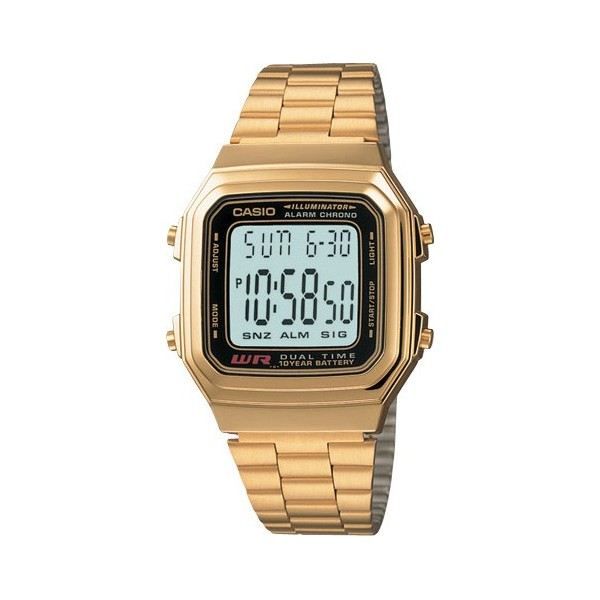 casio vintage watch rose gold price