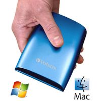 DISQUE DUR EXTERNE Verbatim Portable HArd Drive 320 Go Bleu Electriqu