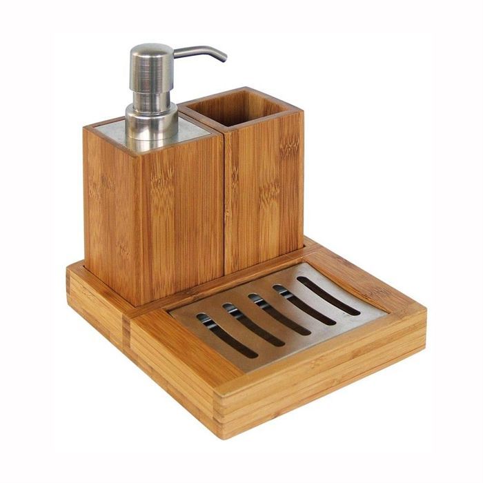 Gobelet salle de bain bambou achat / vente gobelet salle de bain ...