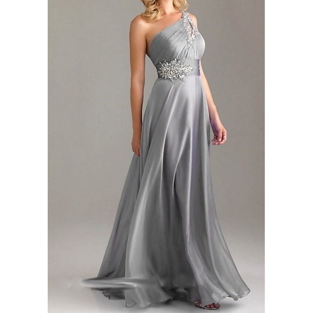 Robe de cocktail grise plisse - Ce qui vous va merveille Blog