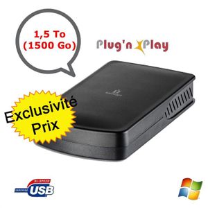DISQUE DUR EXTERNE Iomega Desktop Select 1500 Go 3.5'' DISQUE DUR EXTERNE Iomega Desktop Select 1500 Go 3.5''