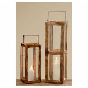 lanterne bois pas cher