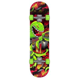 Skateboard Double Kick Eco Monster City