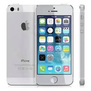 APPLE IPHONE 5S 16GB ARGENT DEBLOQUE TOUT OPERATEUR