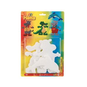 HAMA Blister de 3 plaques pour perles moyennes \