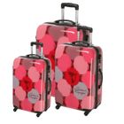  TANTINE ET COMPAGNIE 3 valises trolley 4  roues