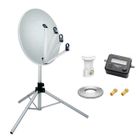 ANTENNE Kit antenne satellite trépied LNB boussole & câble
