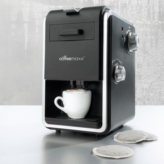 Machine a cappuccino Coffeemaxx 800W   Couleur : Blanc? Voir