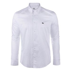 CHEMISE Lacoste Homme Blanc Blanc Achat / Vente chemise chemisette
