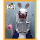PUZZLE Les Lapins Crétins  Aux Toilettes 60 pcs