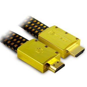 Aliencable ExtremeSeries (1 m) - Câble HDMI 2.0 ? hautes performance compatible 3D, Full HD (1080p) et UltraHD 4K (2160p) (ref : ?