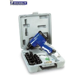 MICHELIN Coffret Clé ? Choc déboulonneuse 1/2 livré avec 10 Douilles + Accessoires