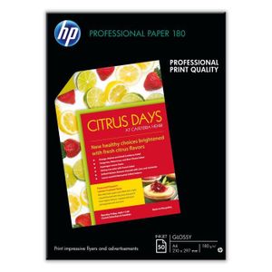HP Papier brillant jet d'encre - 50 Feuilles - A3 - 297 x 420 mm