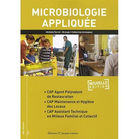 Microbiologie appliquée Achat / Vente livre Michèle Terret Brangé