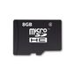 CARTE MEMOIRE Carte mémoire micro sdhc 8 go
