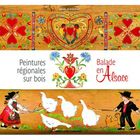 SPORTS / LOSIRS / LOISIRS CREATIFS Peinture régionales sur bois ; balade en Alsace