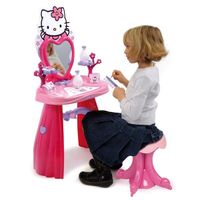 IMITATION PROFESSION-ACTIVITE DE GRANDS Coiffeuse Hello Kitty + tabouret et accessoires !