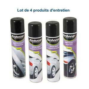 Lot de 4 produits d'entretien